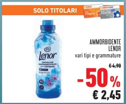 Ammorbidente Lenor
