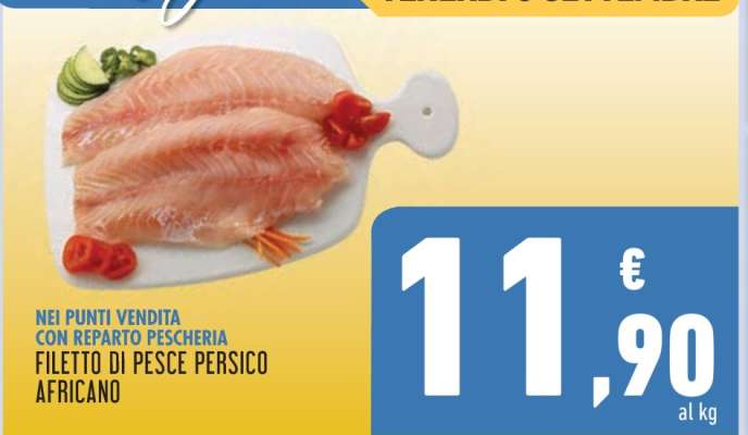 Filetto di Pesce Persico Africano