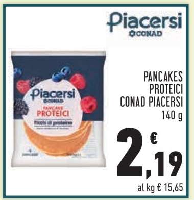 PANCAKES PROTEICI CONAD PIACERSI