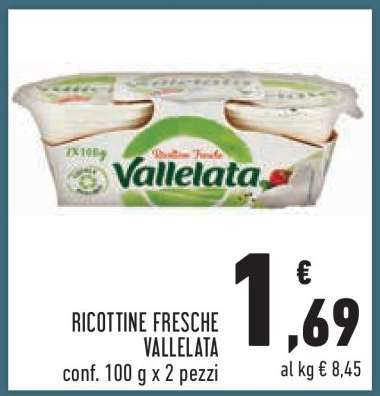 Ricottine Fresche Vallelata