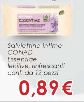 Salviettine intime CONAD