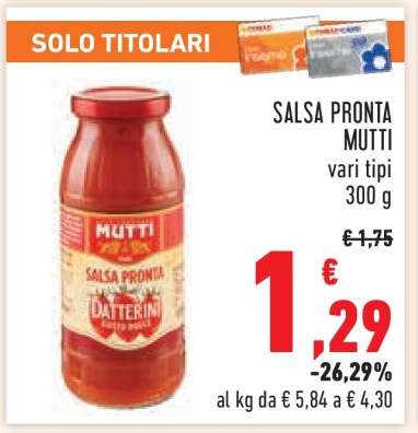 SALSA PRONTA MUTTI