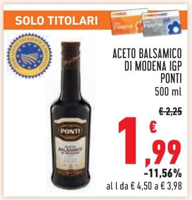 Aceto Balsamico di Modena IGP Ponti