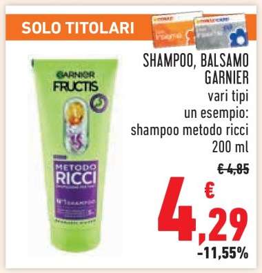 SHAMPOO, BALSAMO GARNIER