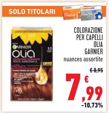 Colorazione per capelli Olia Garnier