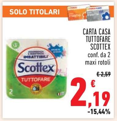CARTA CASA TUTTOFARE SCOTTEX