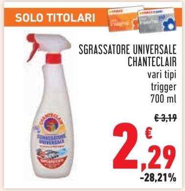Sgrassatore Universale Chanteclair