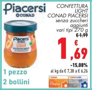 CONFETTURA LIGHT CONAD PIACERSI