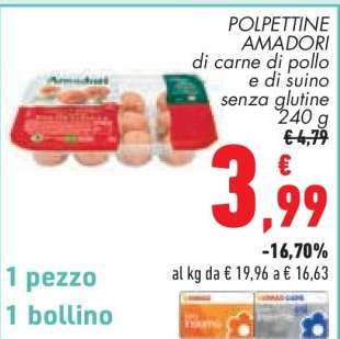 Polpettine Amadori