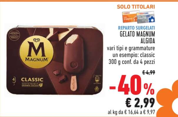 GELATO MAGNUM ALGIDA
