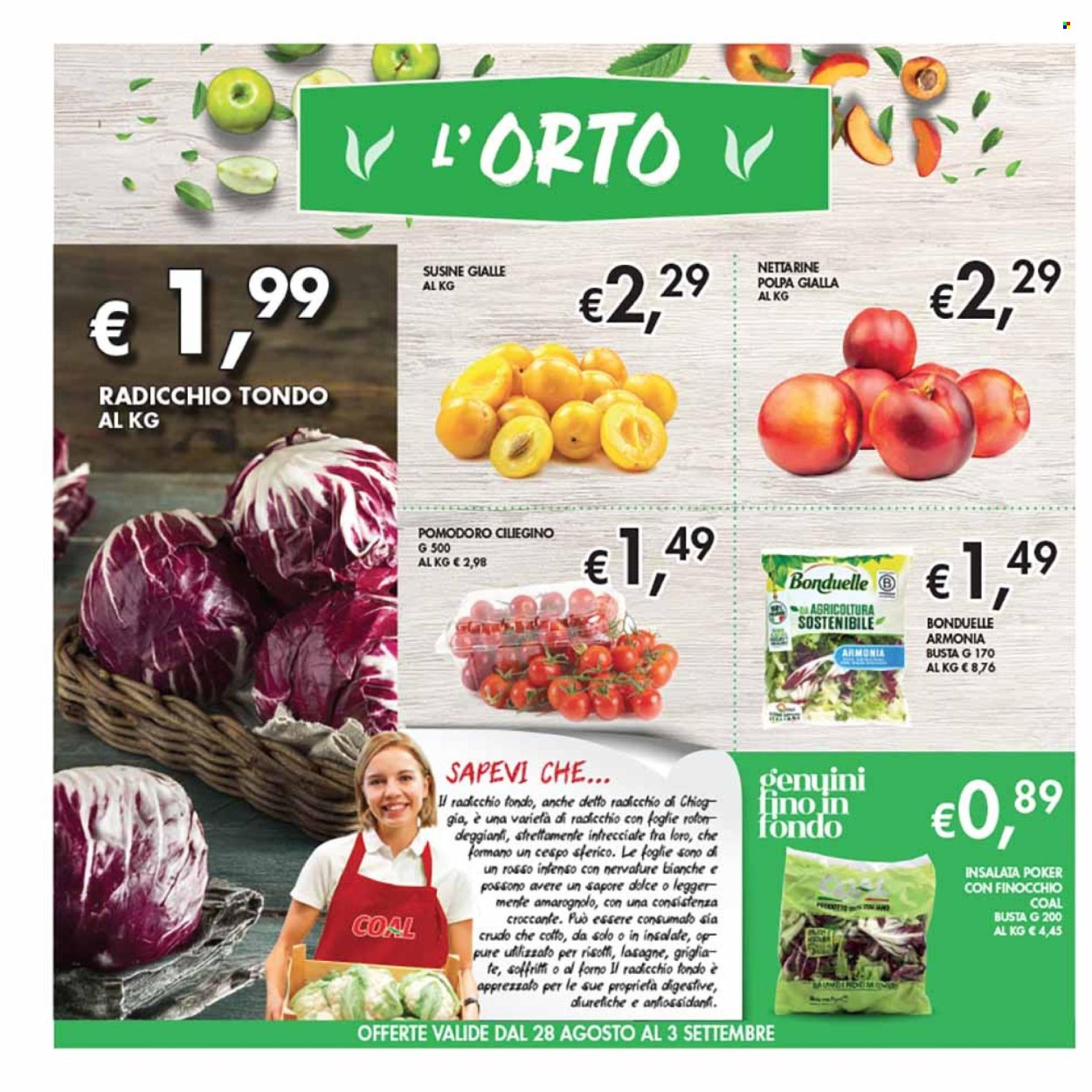 Volantino COAL - 28/8/2025 - 10/9/2025. Pagina 2