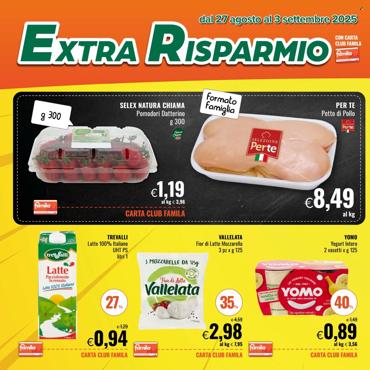 Volantino Famila - 27/8/2025 - 3/9/2025. Pagina 2