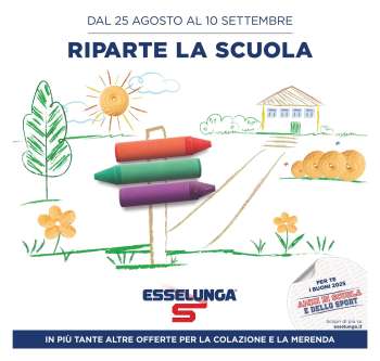 Volantino Esselunga - 25/8/2025 - 10/9/2025.