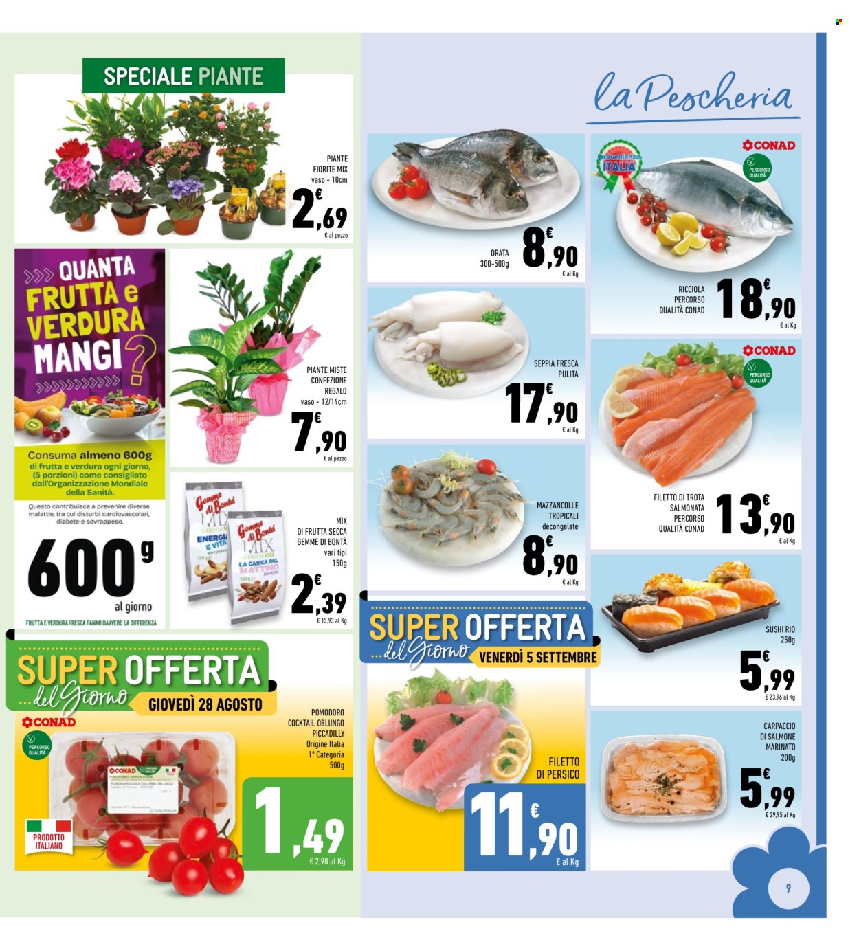 Volantino Conad Superstore - 27/8/2025 - 7/9/2025. Pagina 9