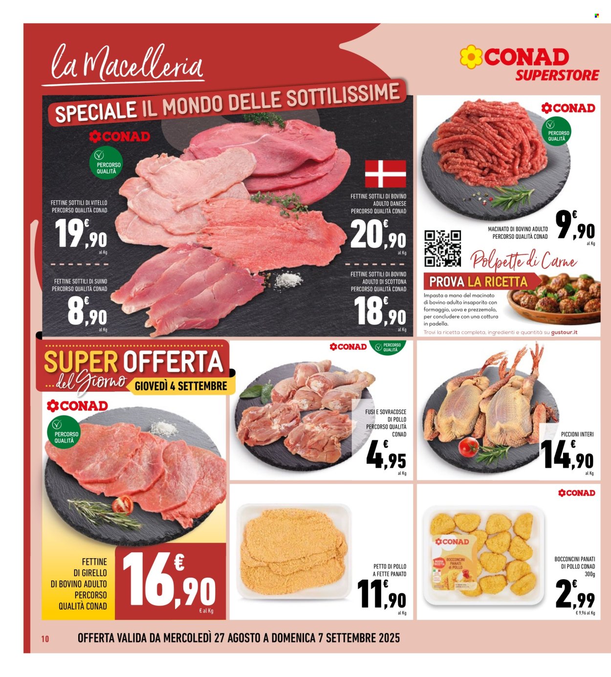 Volantino Conad Superstore - 27/8/2025 - 7/9/2025. Pagina 10