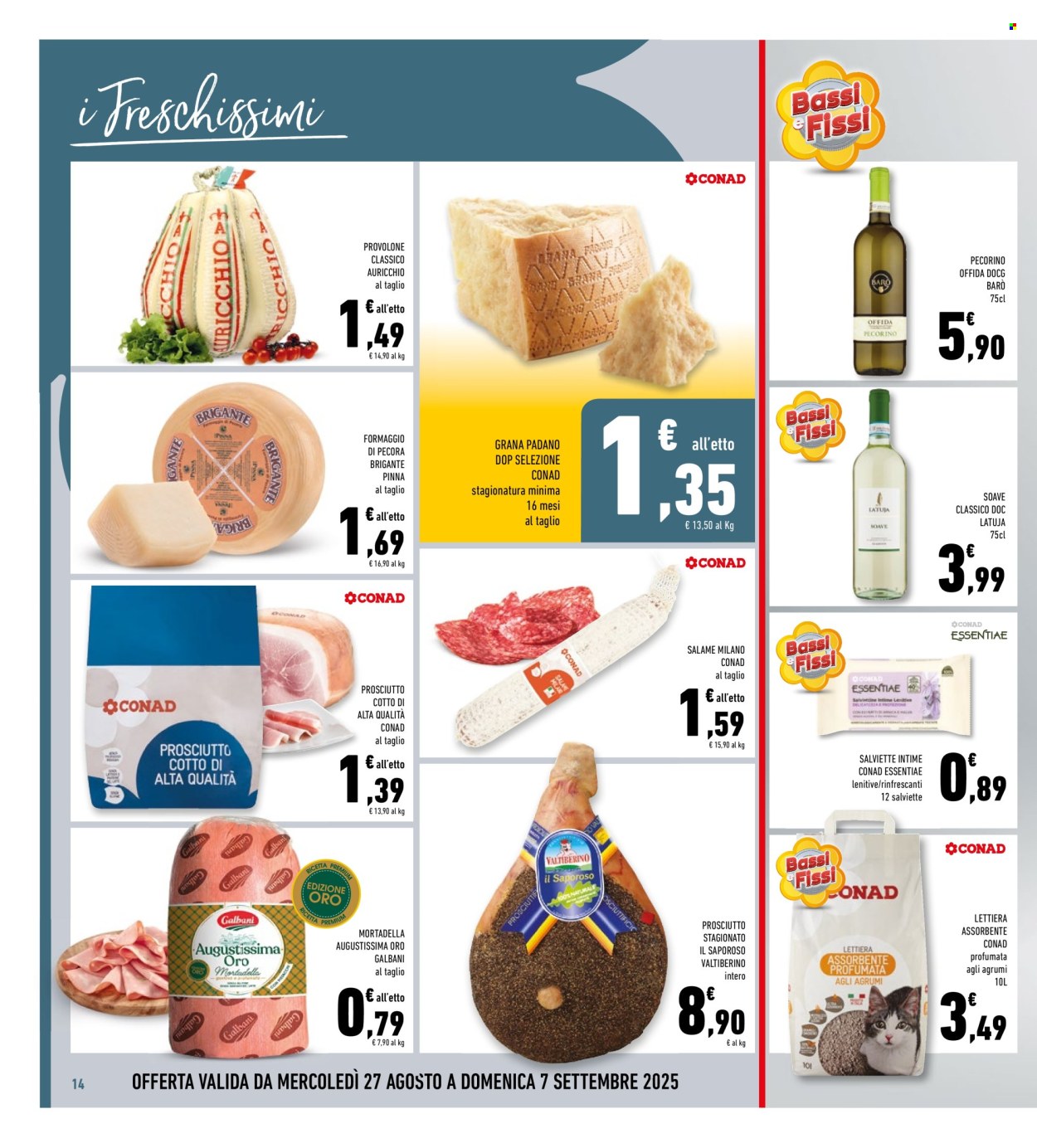 Volantino Conad Superstore - 27/8/2025 - 7/9/2025. Pagina 14