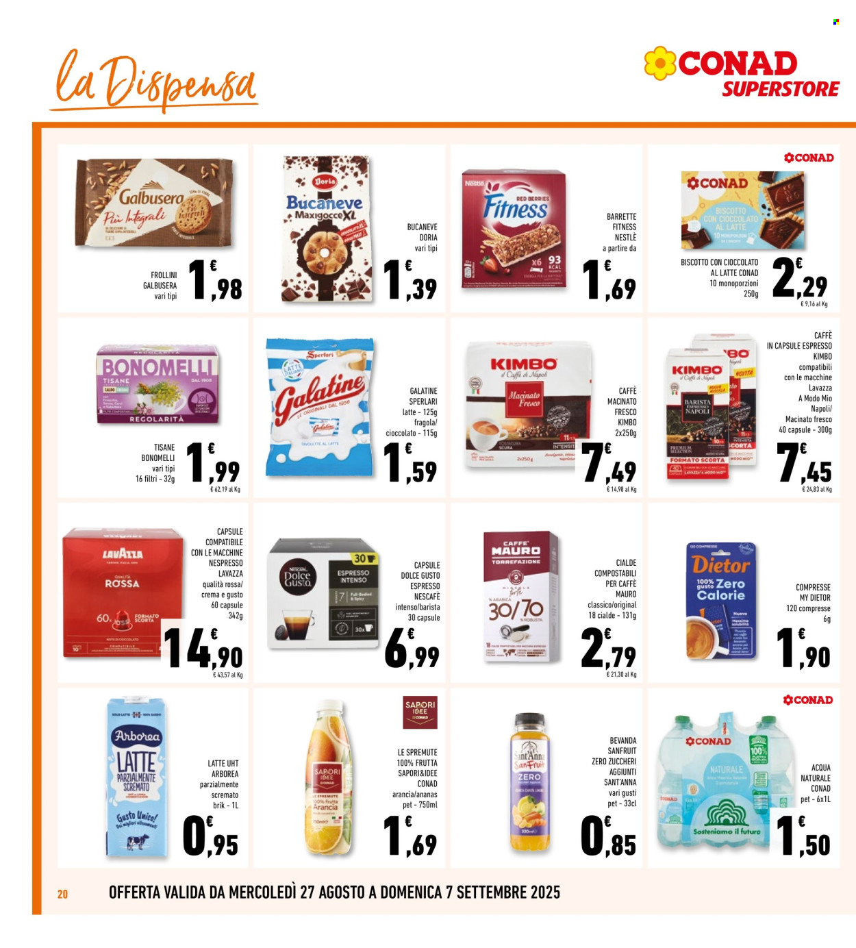 Volantino Conad Superstore - 27/8/2025 - 7/9/2025. Pagina 20