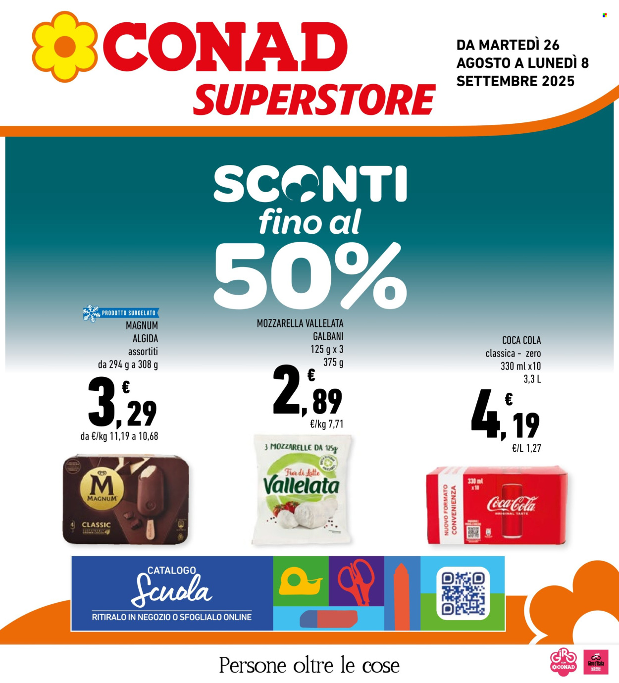Volantino Conad Superstore - 26/8/2025 - 8/9/2025. Pagina 1