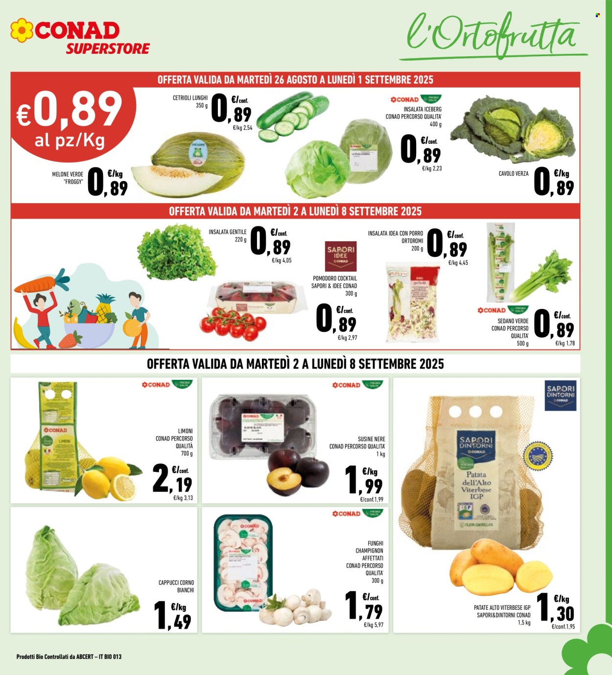Volantino Conad Superstore - 26/8/2025 - 8/9/2025. Pagina 7