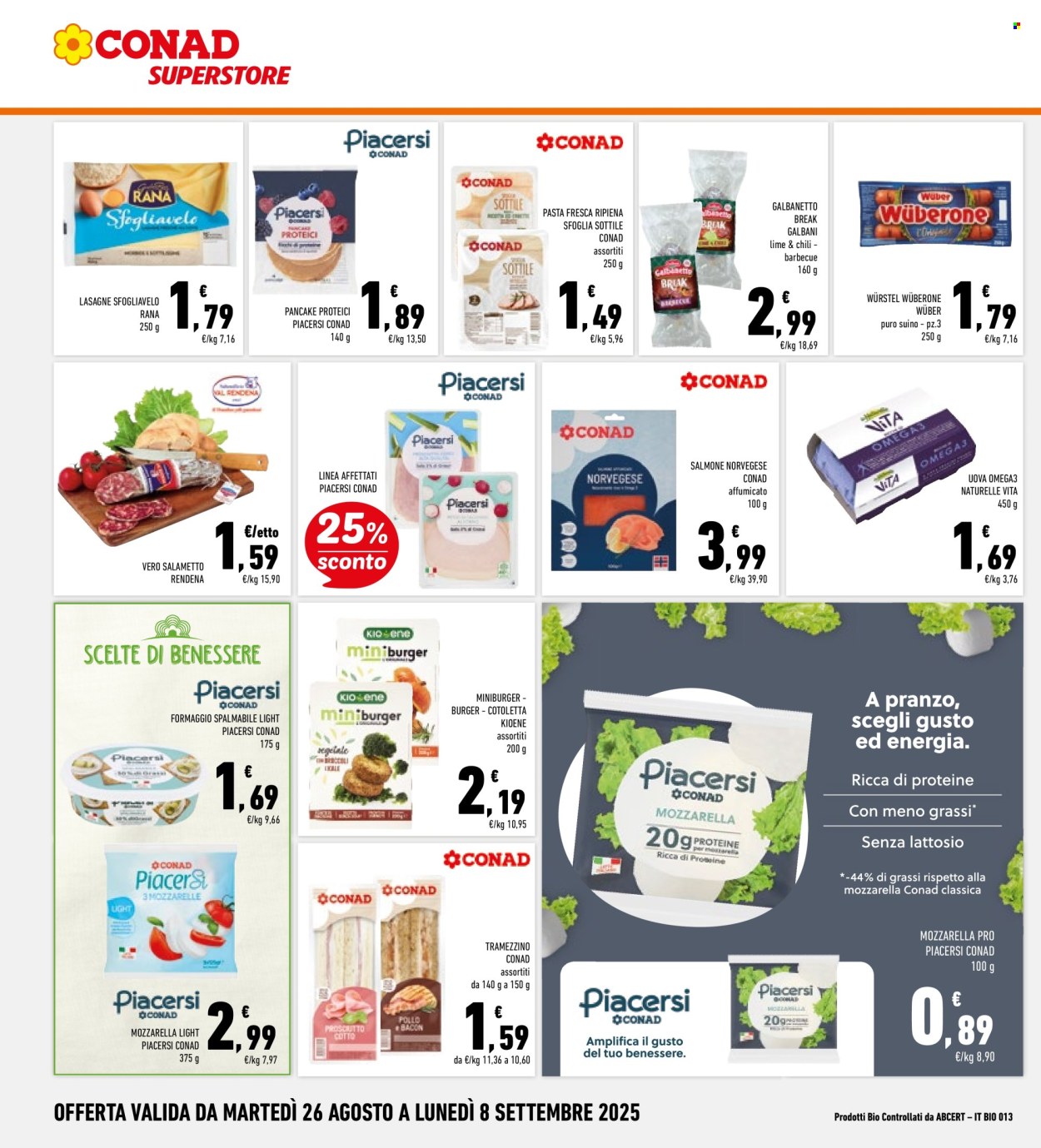 Volantino Conad Superstore - 26/8/2025 - 8/9/2025. Pagina 12