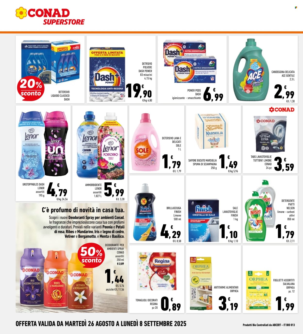 Volantino Conad Superstore - 26/8/2025 - 8/9/2025. Pagina 24