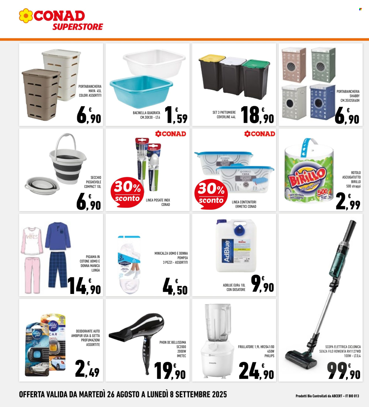 Volantino Conad Superstore - 26/8/2025 - 8/9/2025. Pagina 28