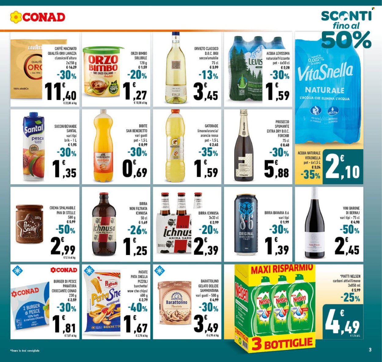 Volantino Conad - 27/8/2025 - 7/9/2025. Pagina 3