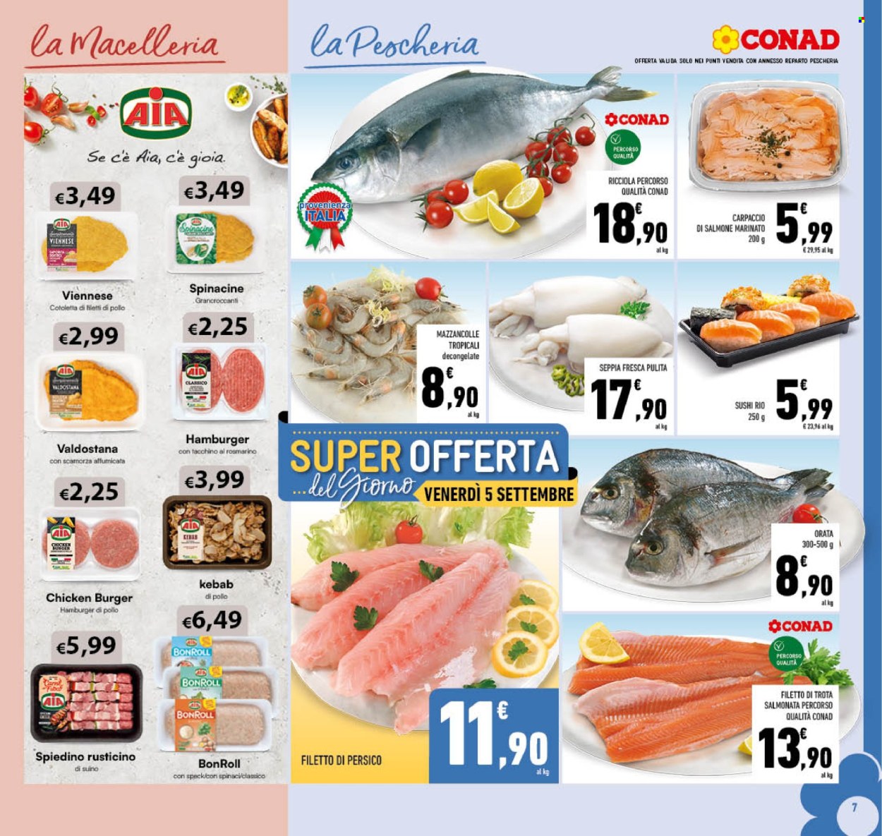 Volantino Conad - 27/8/2025 - 7/9/2025. Pagina 7