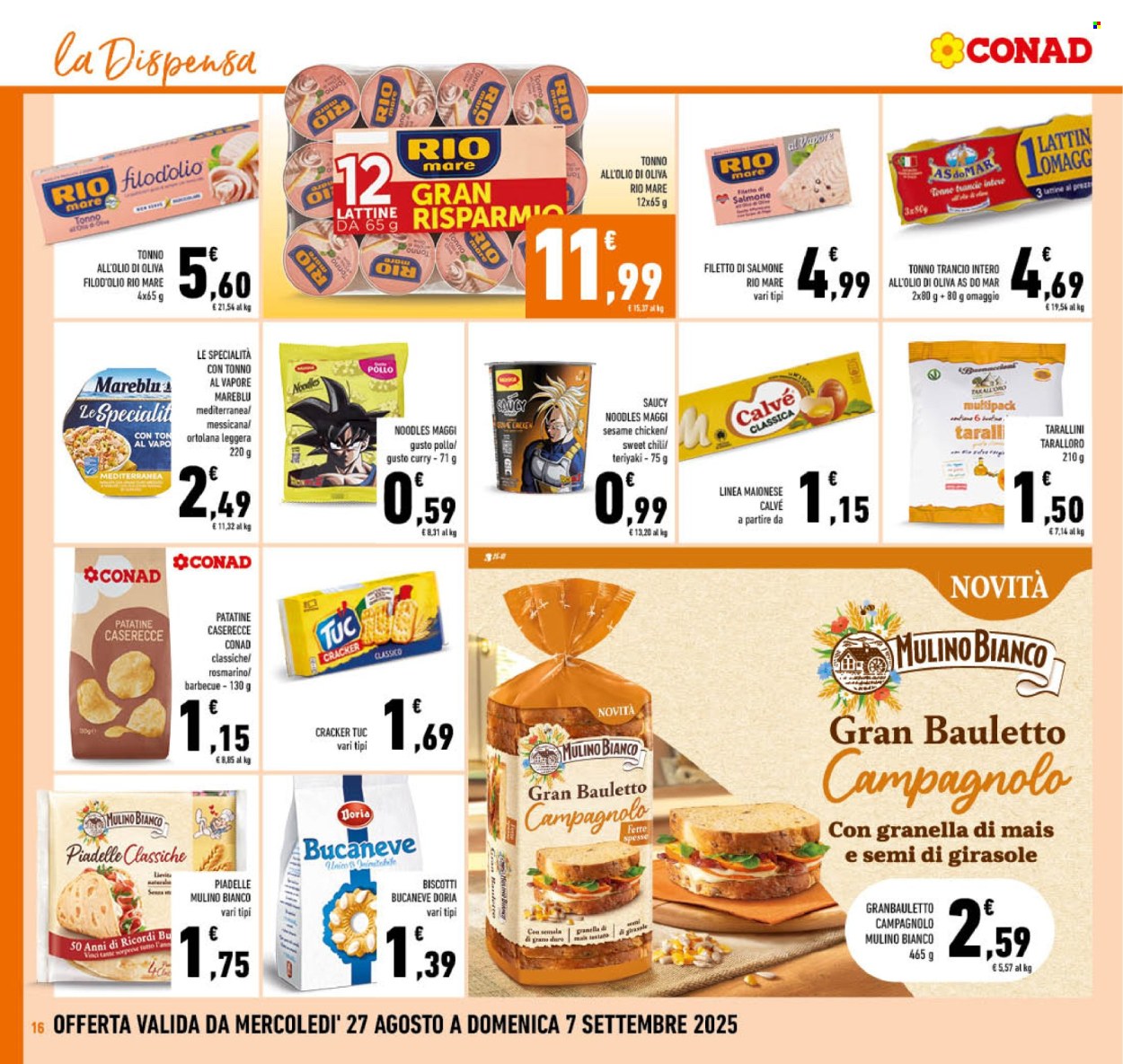Volantino Conad - 27/8/2025 - 7/9/2025. Pagina 16