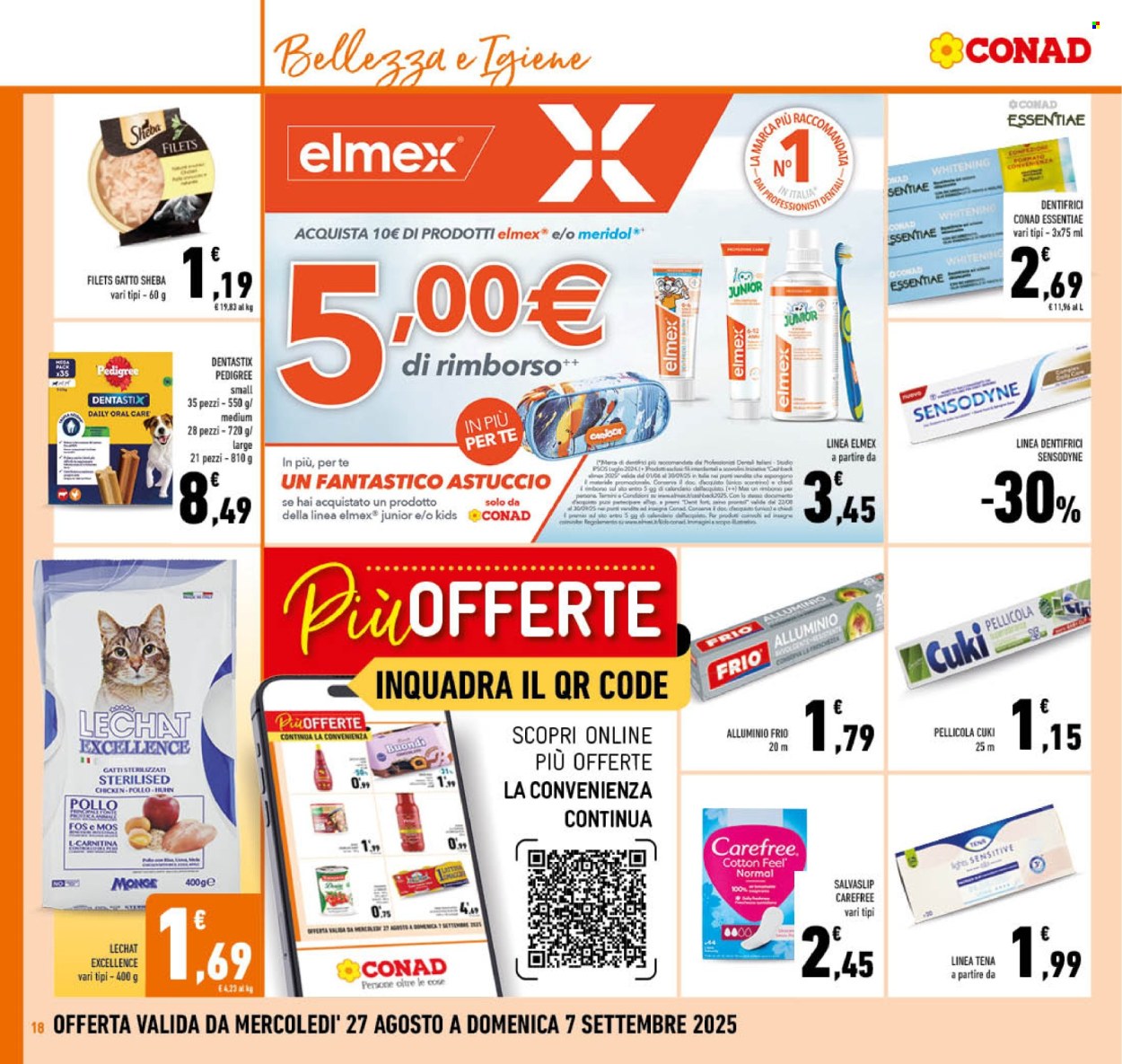 Volantino Conad - 27/8/2025 - 7/9/2025. Pagina 18