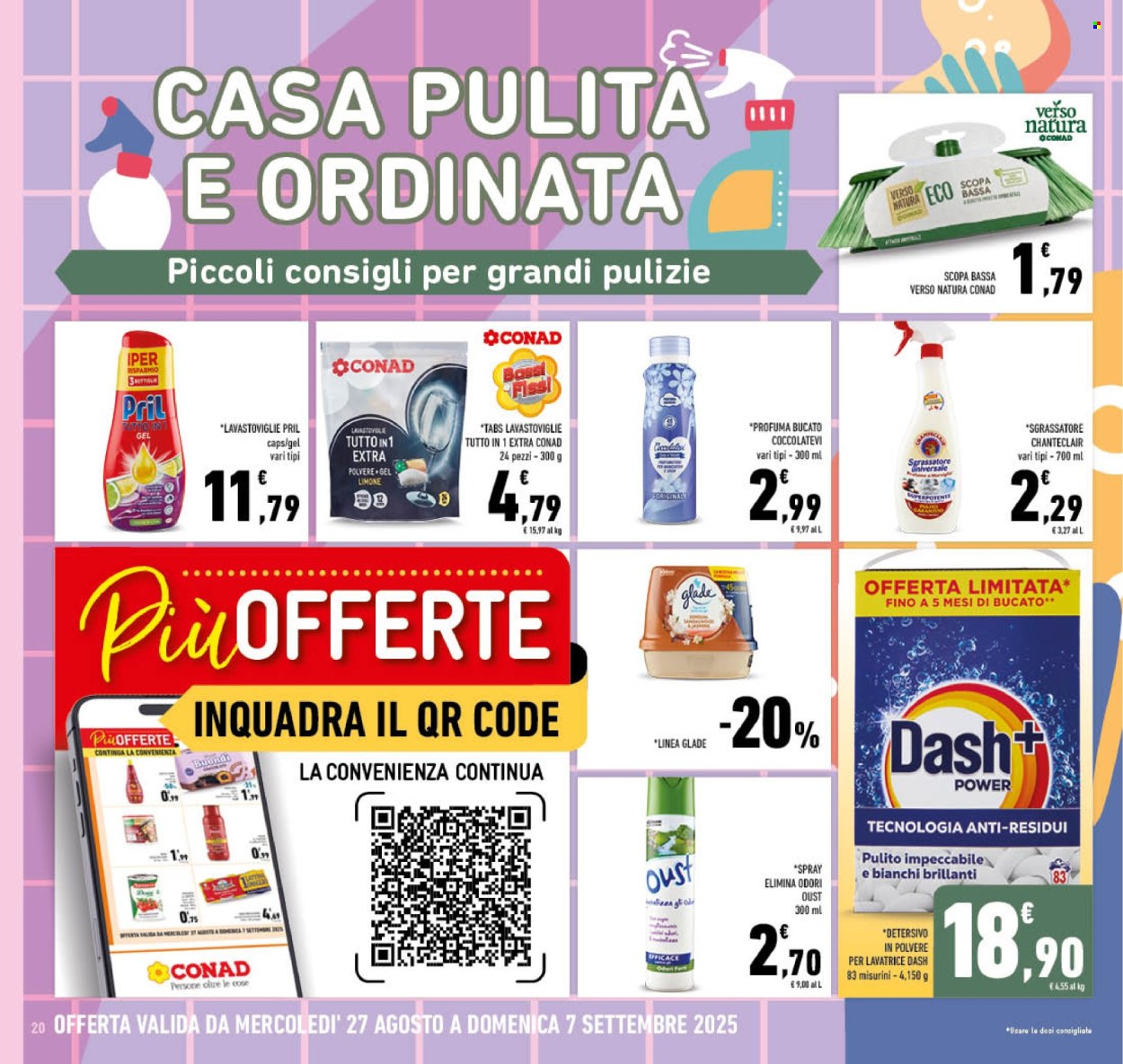 Volantino Conad - 27/8/2025 - 7/9/2025. Pagina 20