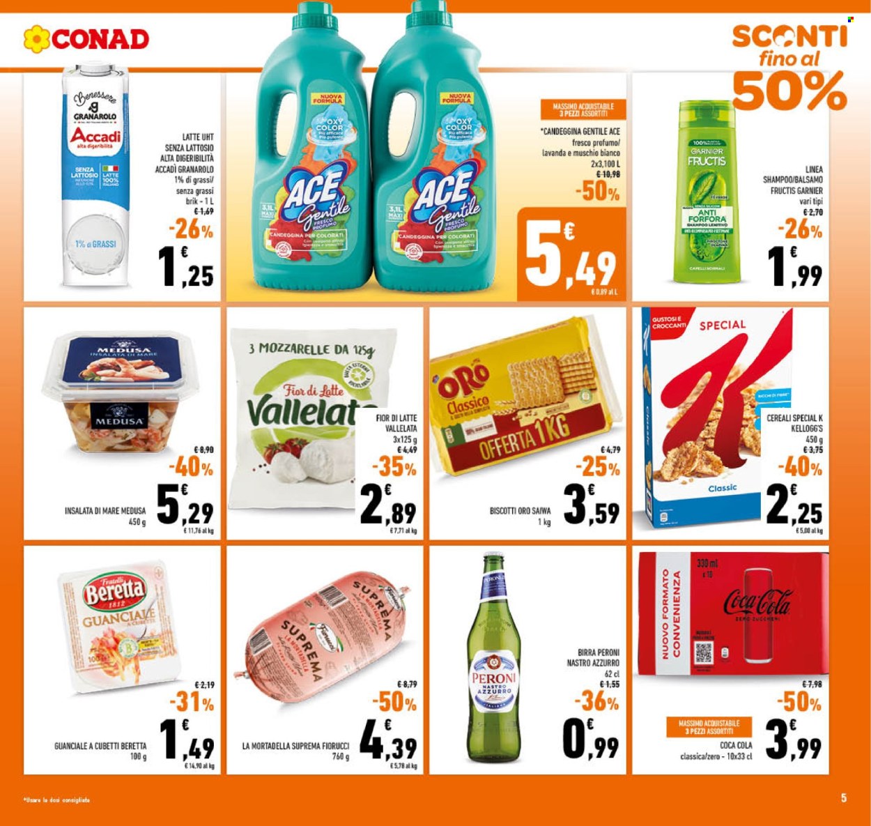 Volantino Conad - 27/8/2025 - 7/9/2025. Pagina 5