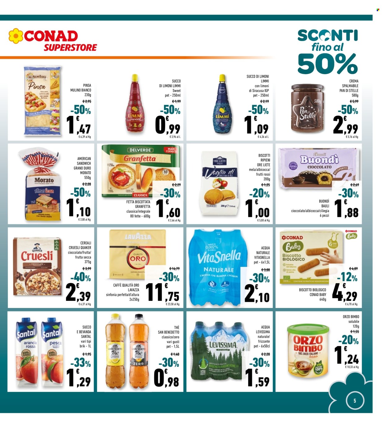 Volantino Conad Superstore - 27/8/2025 - 7/9/2025. Pagina 5