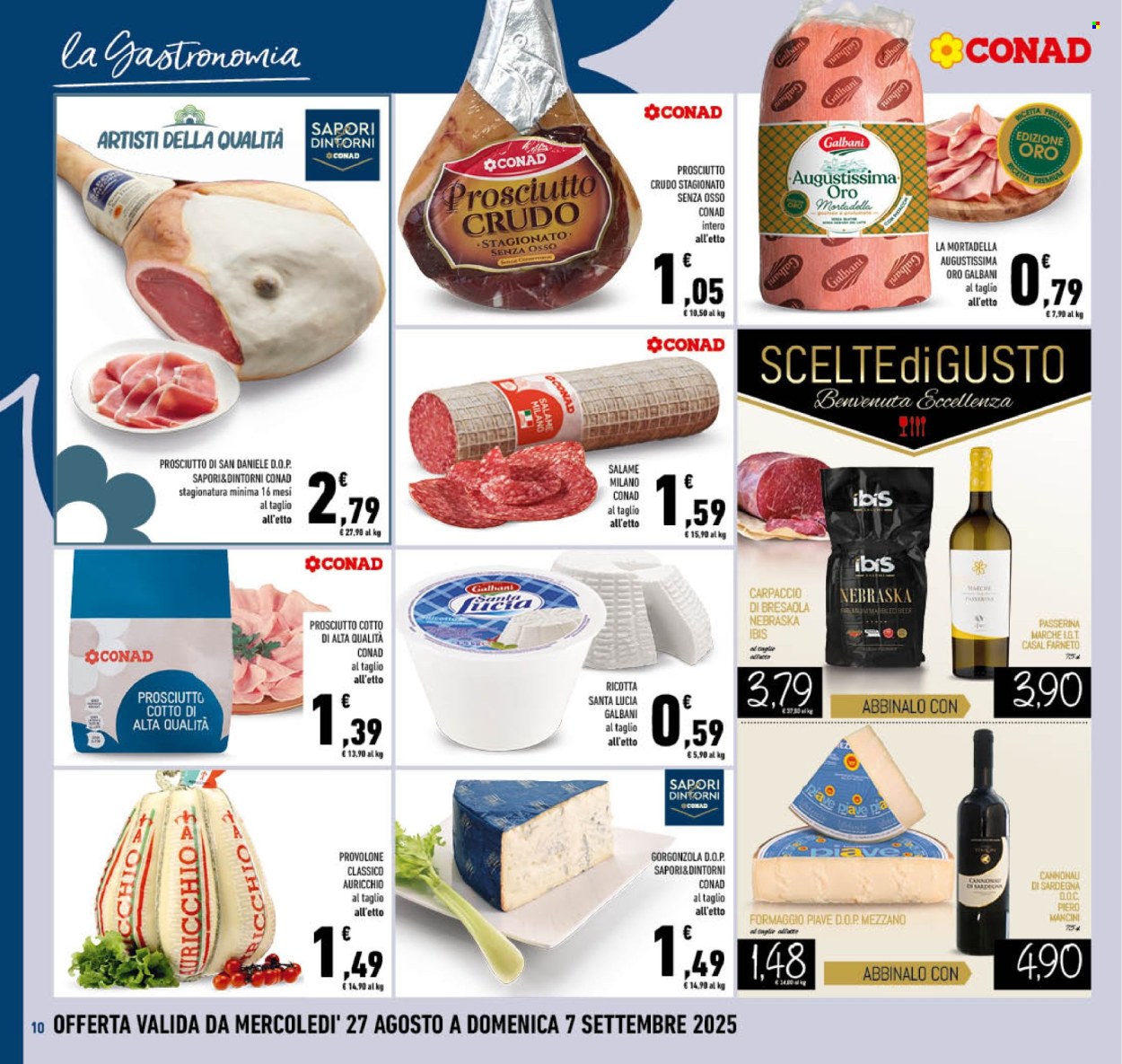 Volantino Conad - 27/8/2025 - 7/9/2025. Pagina 10