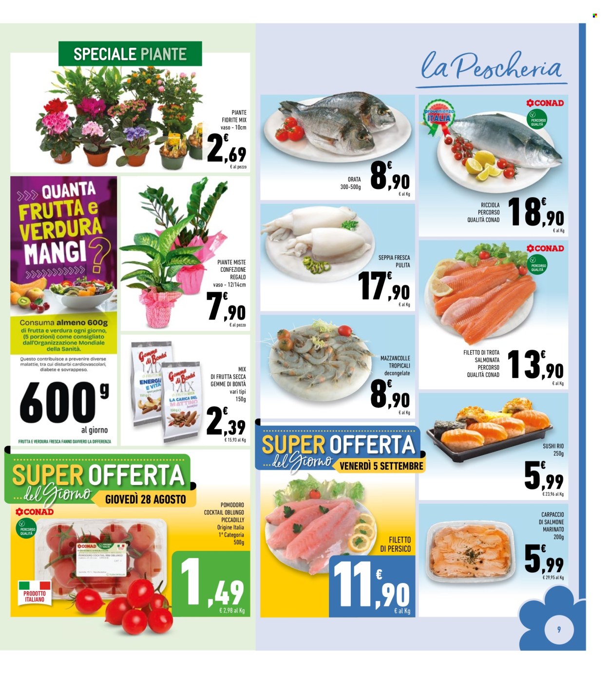 Volantino Conad Superstore - 27/8/2025 - 7/9/2025. Pagina 9