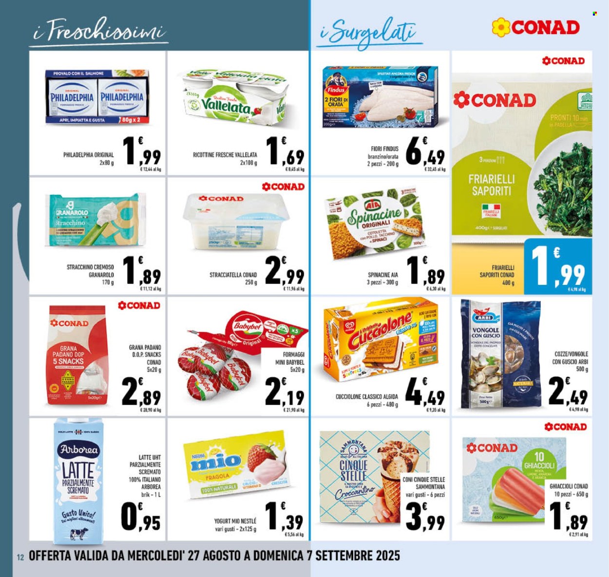 Volantino Conad - 27/8/2025 - 7/9/2025. Pagina 12