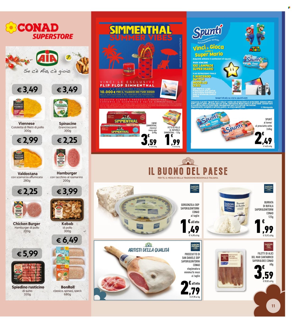 Volantino Conad Superstore - 27/8/2025 - 7/9/2025. Pagina 11