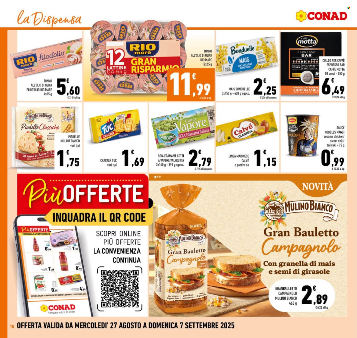 Volantino Conad - 27/8/2025 - 7/9/2025. Pagina 16