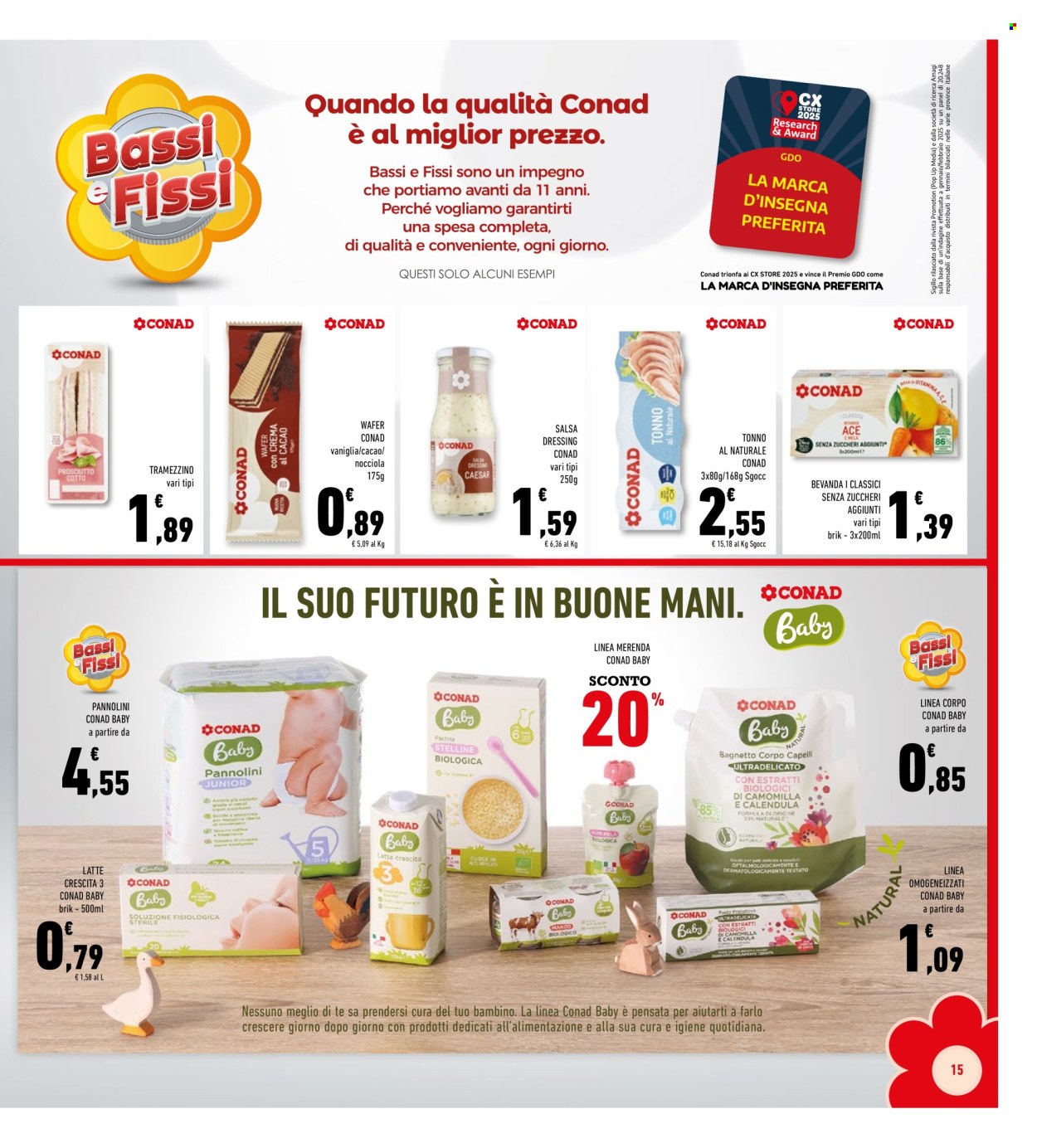 Volantino Conad Superstore - 27/8/2025 - 7/9/2025. Pagina 15