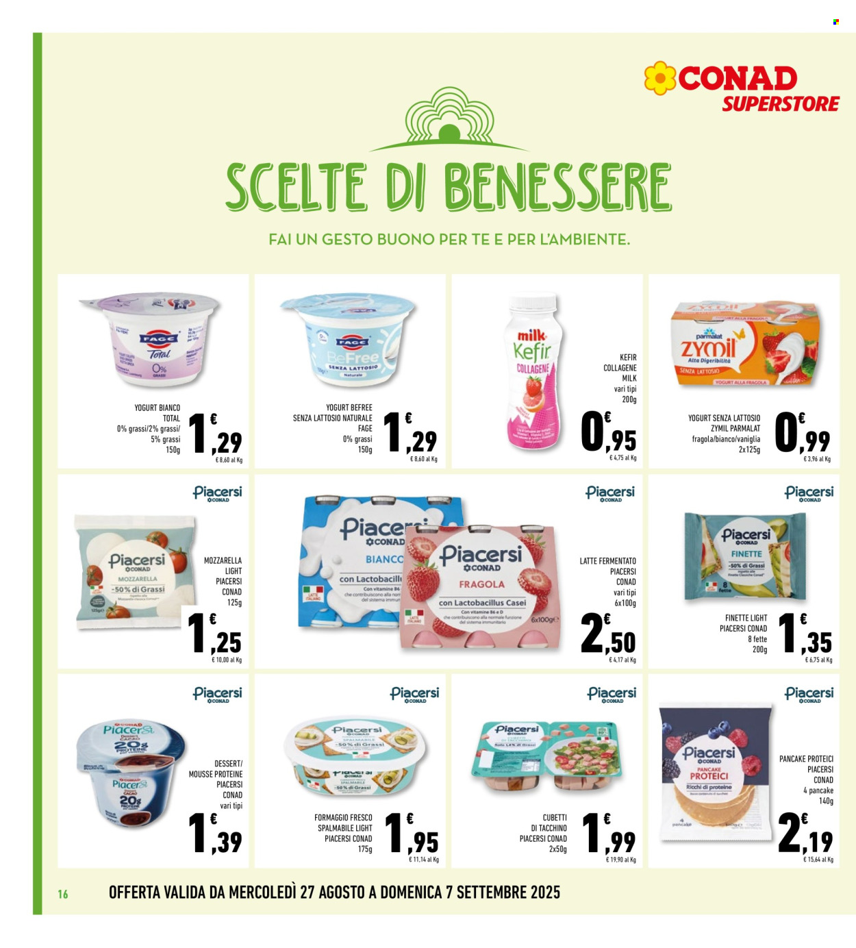 Volantino Conad Superstore - 27/8/2025 - 7/9/2025. Pagina 16