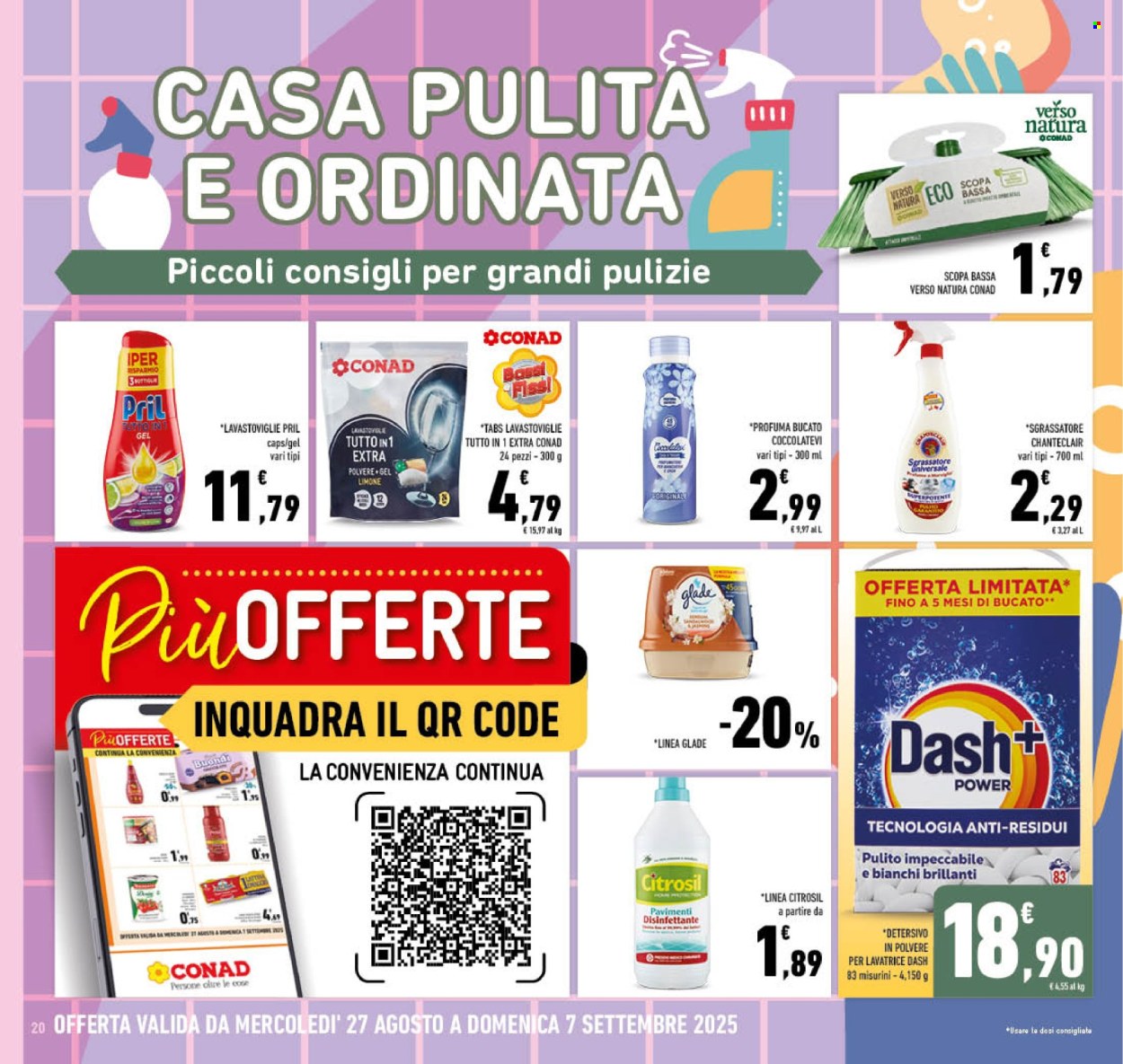 Volantino Conad - 27/8/2025 - 7/9/2025. Pagina 20