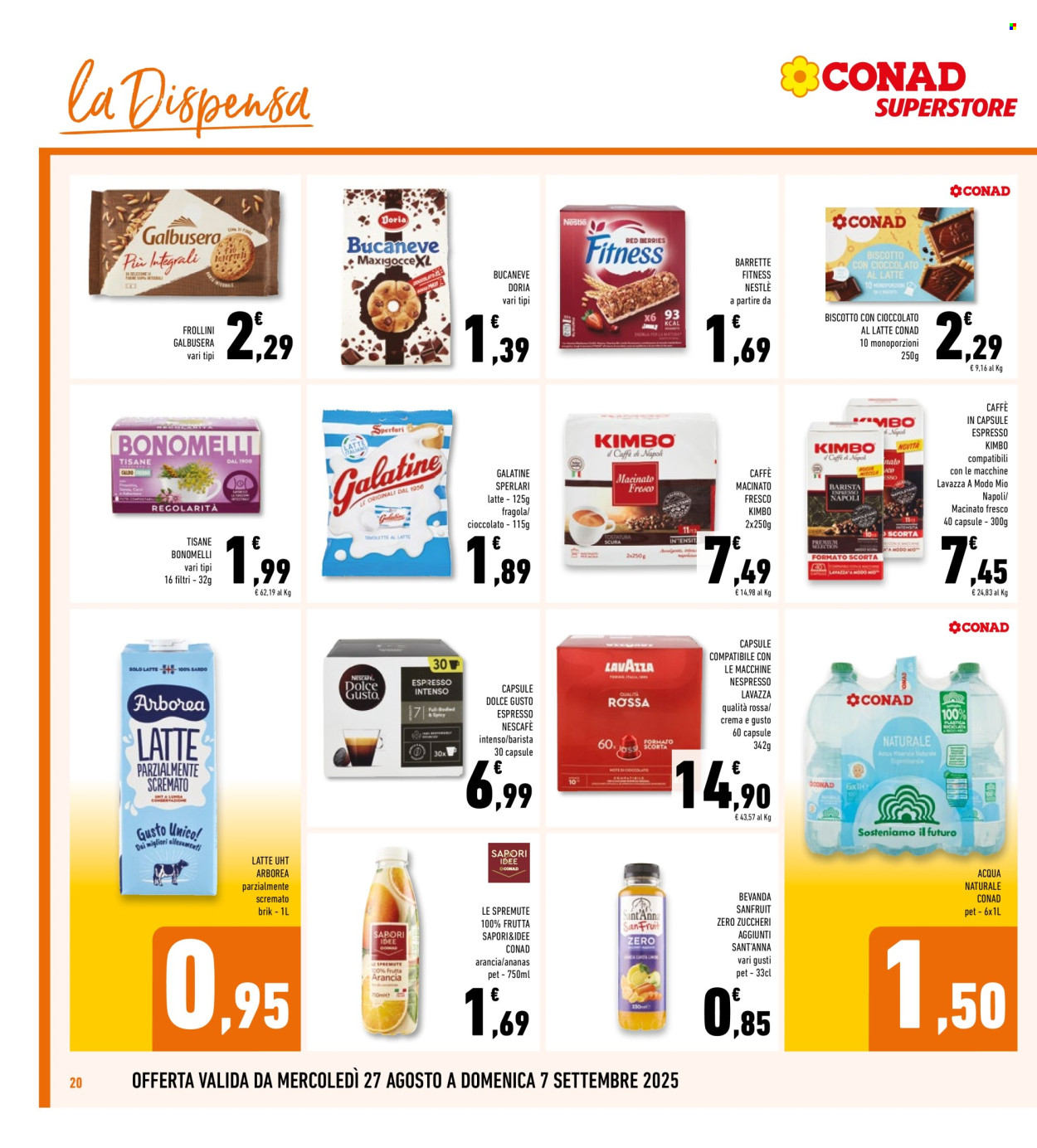 Volantino Conad Superstore - 27/8/2025 - 7/9/2025. Pagina 20