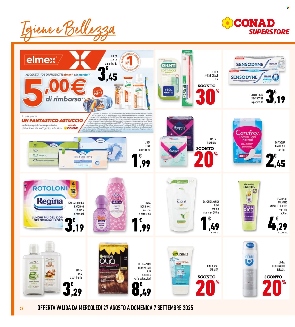 Volantino Conad Superstore - 27/8/2025 - 7/9/2025. Pagina 22