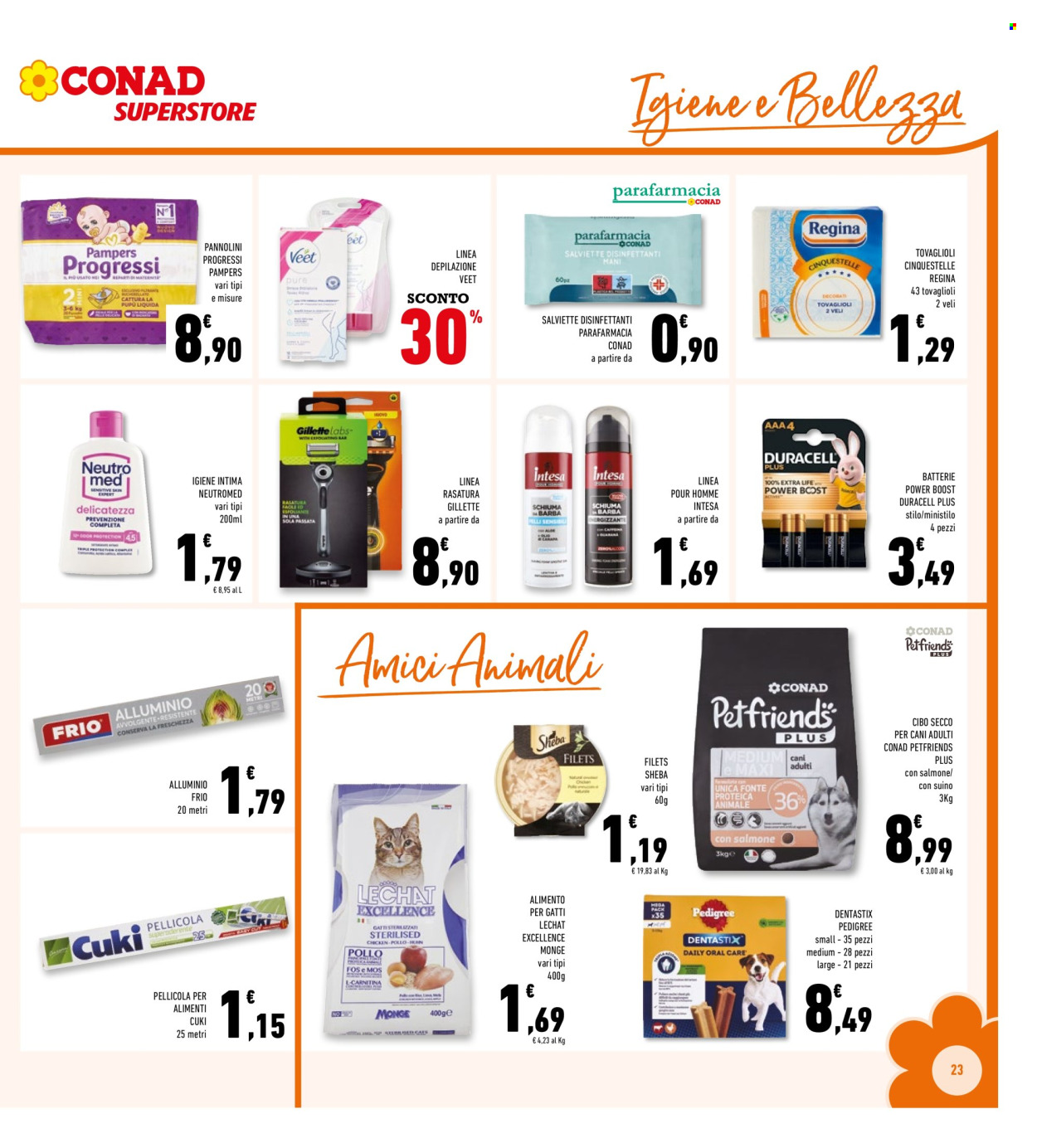 Volantino Conad Superstore - 27/8/2025 - 7/9/2025. Pagina 23