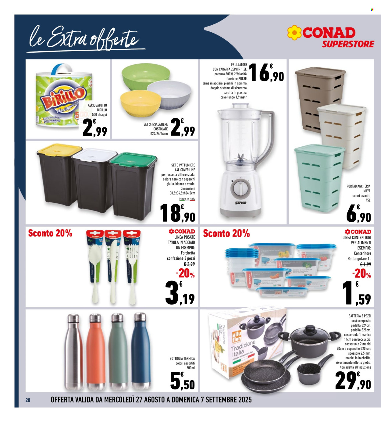 Volantino Conad Superstore - 27/8/2025 - 7/9/2025. Pagina 28