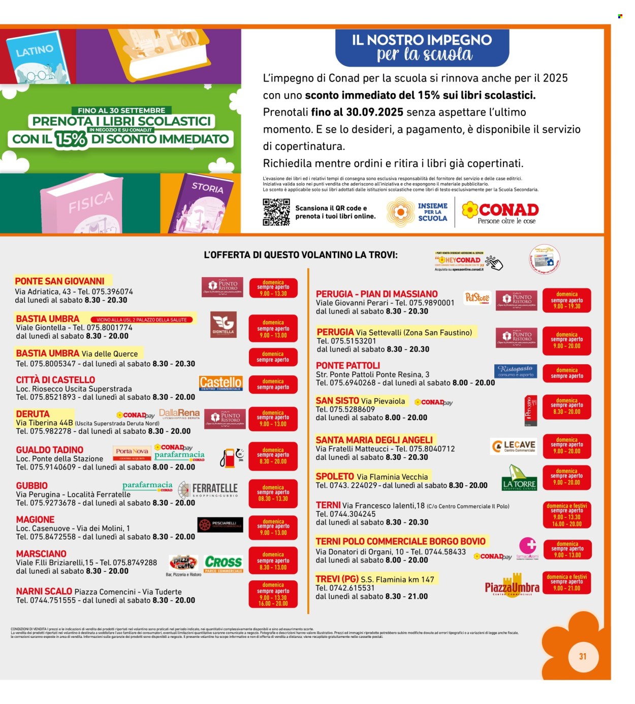 Volantino Conad Superstore - 27/8/2025 - 7/9/2025. Pagina 31