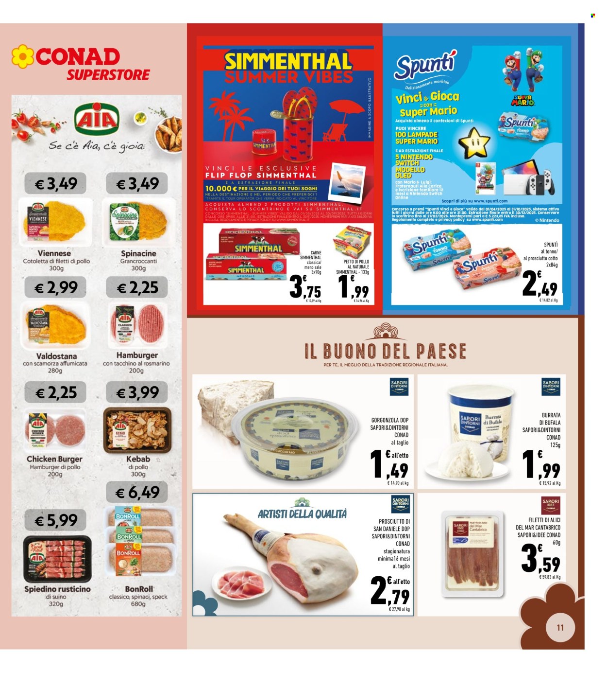 Volantino Conad Superstore - 27/8/2025 - 7/9/2025. Pagina 11