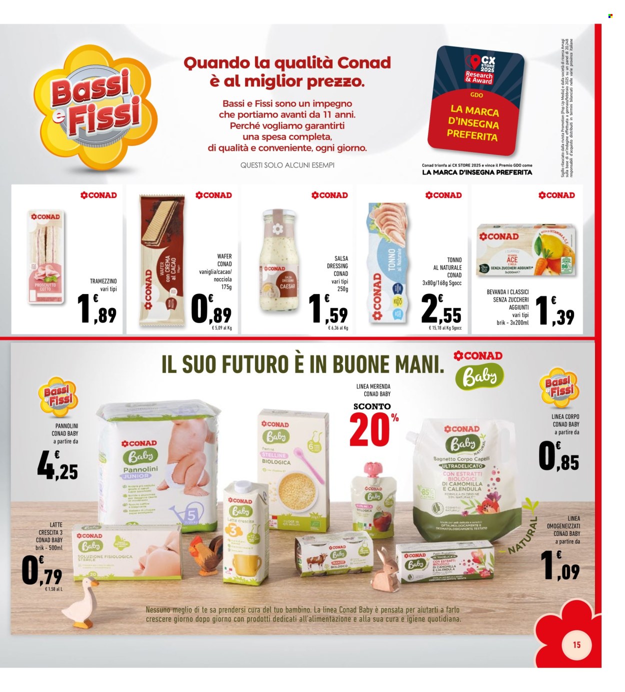 Volantino Conad Superstore - 27/8/2025 - 7/9/2025. Pagina 15