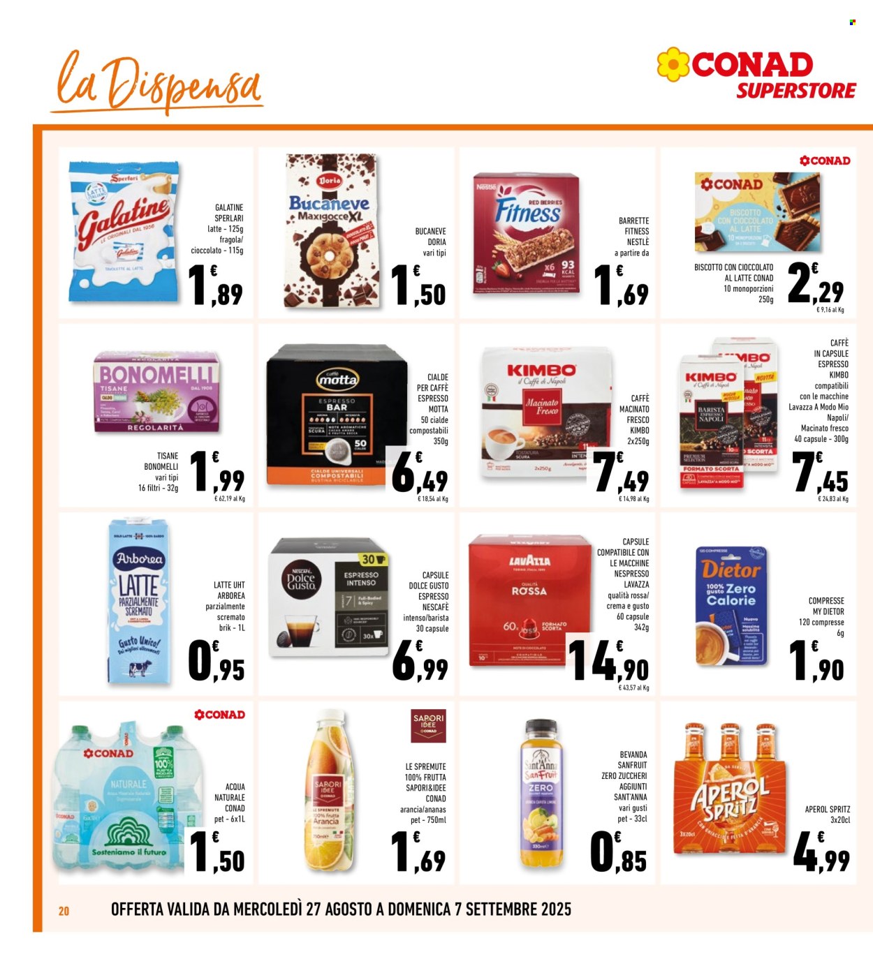 Volantino Conad Superstore - 27/8/2025 - 7/9/2025. Pagina 20