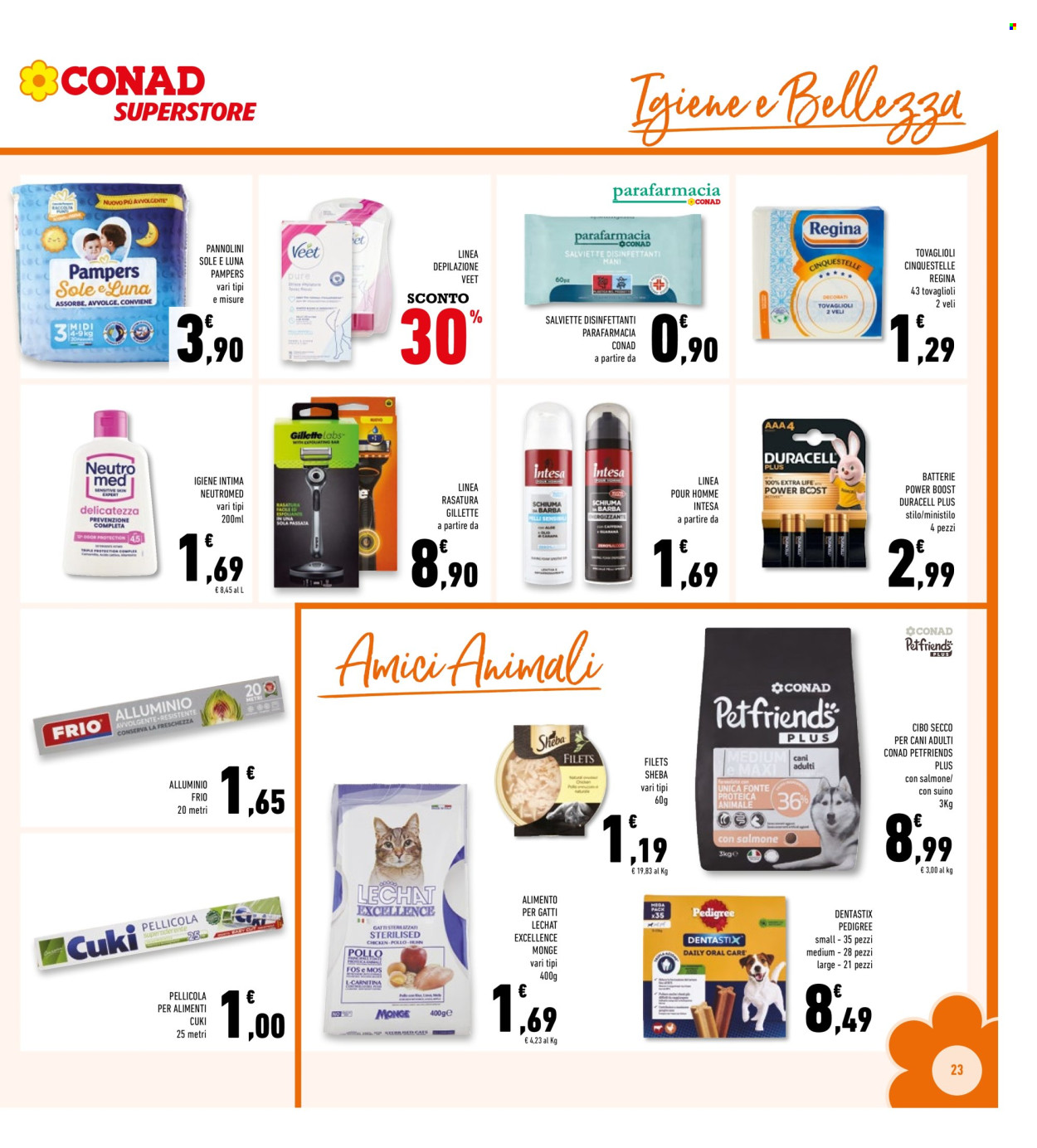 Volantino Conad Superstore - 27/8/2025 - 7/9/2025. Pagina 23